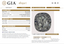 GIA 1.23 CT Natural Cushion Modified Cut Diamond H SI1 -70