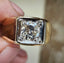 Estimated 1.60 Natural Round Brilliant Cut Diamond Ring I2 JK