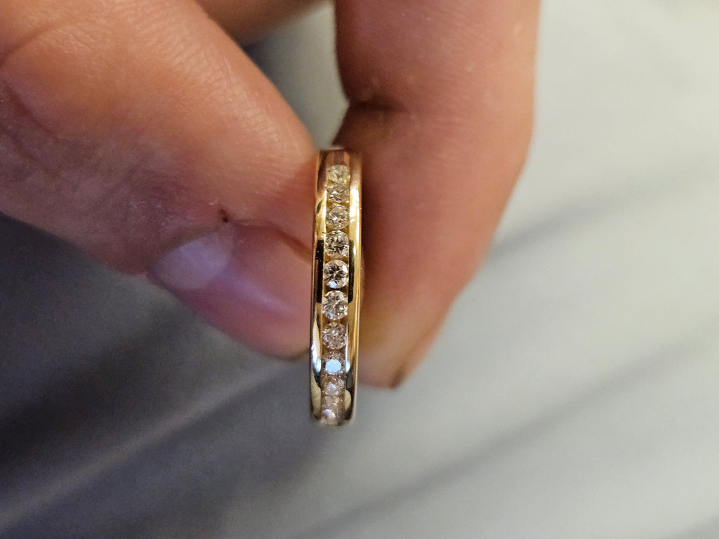 1.20 TCW Natural Diamond Engagement Set G-H I2