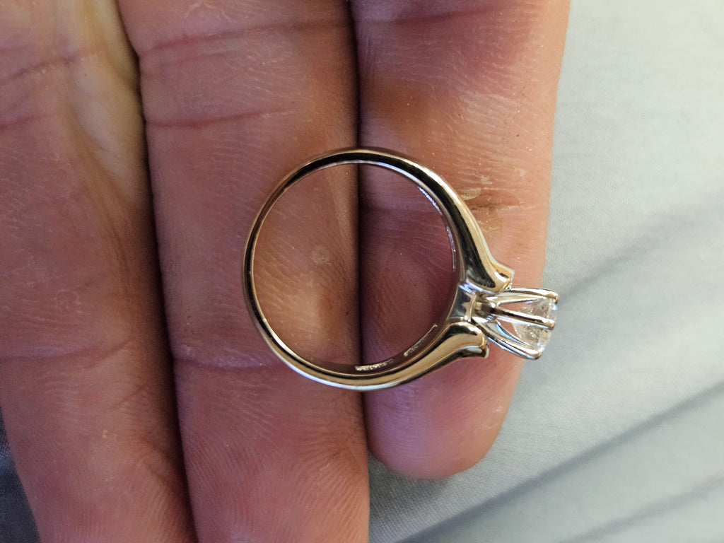 1.20 TCW Natural Diamond Engagement Set G-H I2