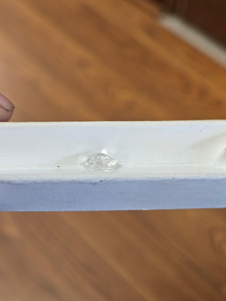 2.04 CT Pear Cut Natural Diamond, IJ, I2 (-65)