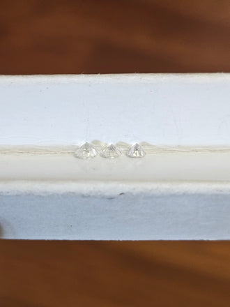 0.34 TCW Old European Cut G-H SI+ AVG. 11 ( 3 Stones)