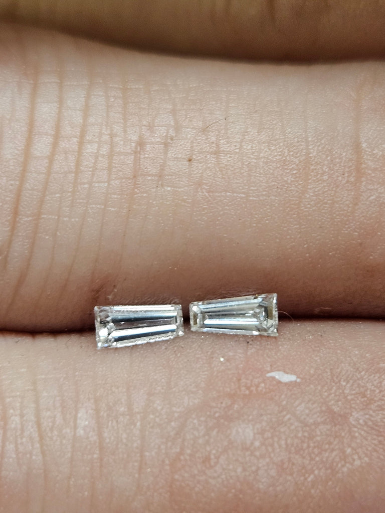 0.36 TCW Baguette Parcel F-G SI+AVG .18 ( 2 stones)