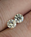 GIA 1.42 CTTW Natural RB Studs M-N SI2-I1