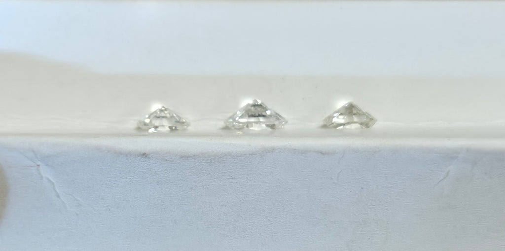 1.13 TCW Natural Oval Diamond Parcel White VS 464PPC