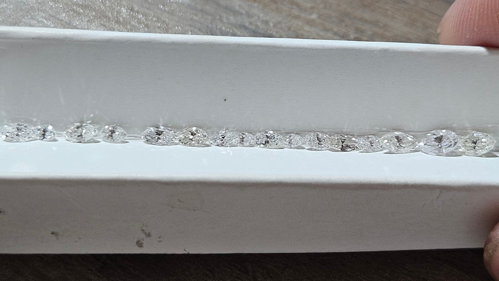 1.53 TCW White SI+ Marquise Parcel 316PPC