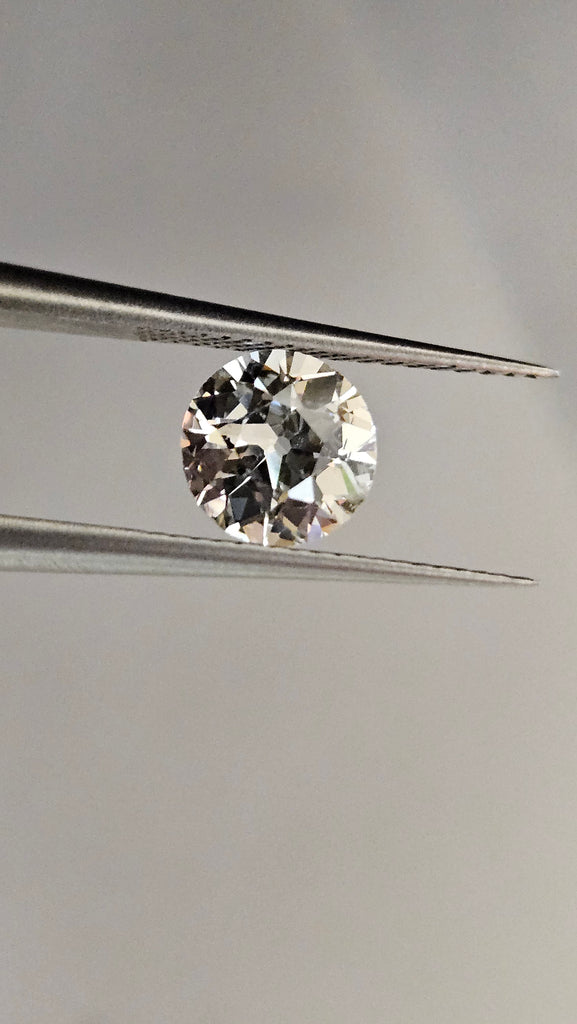 2 Natural Old European Diamonds I-K SI2-VS 2.76 TCW
