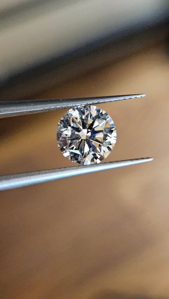 GIA 1.51 CT Round Diamond, I, SI2 (-60)