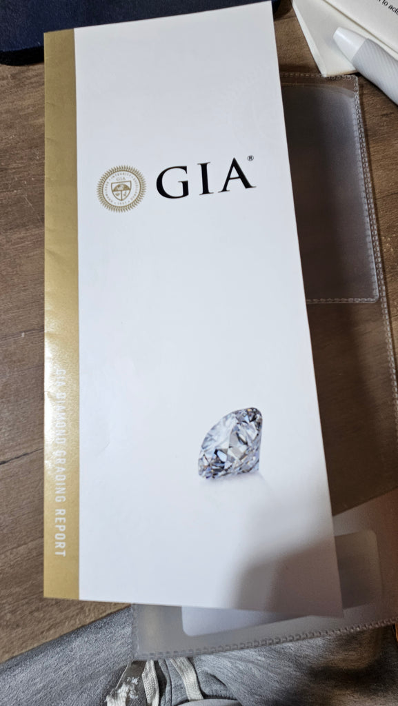 GIA 1.51 CT Round Diamond, I, SI2 (-60)