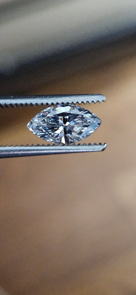 1.00 CT Natural Marquise Cut Diamond D SI2 -70