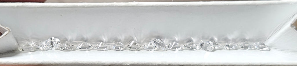 3.43 TCW White VS-SI Natural Oval Parcel 350PPC