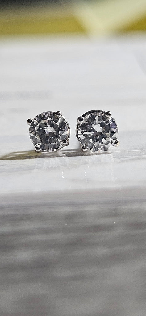 1/2 CTW Natural Diamond Stud Match H-I SI-VS