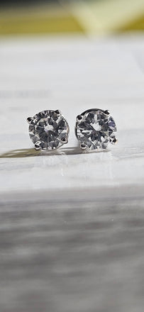1/2 CTW Natural Diamond Stud Match H-I SI-VS
