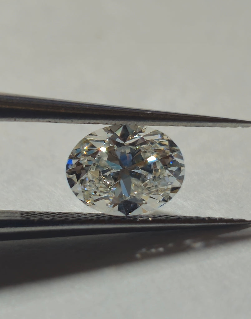 GIA Natural Oval Diamond 0.73 G I1
