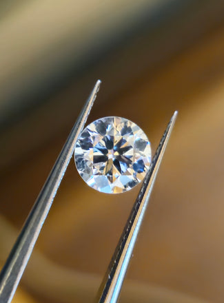 GIA 0.71 Natural Round Brilliant, F I1