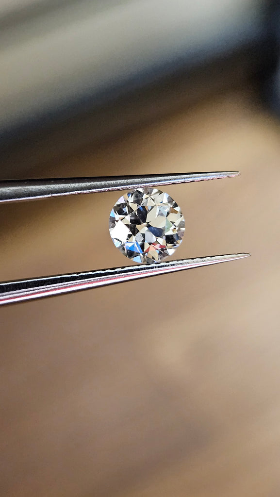 0.59 CT Natural Old European Cut JK-VS