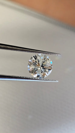 1.27 CT Natural Round Brilliant I-J Imperfect