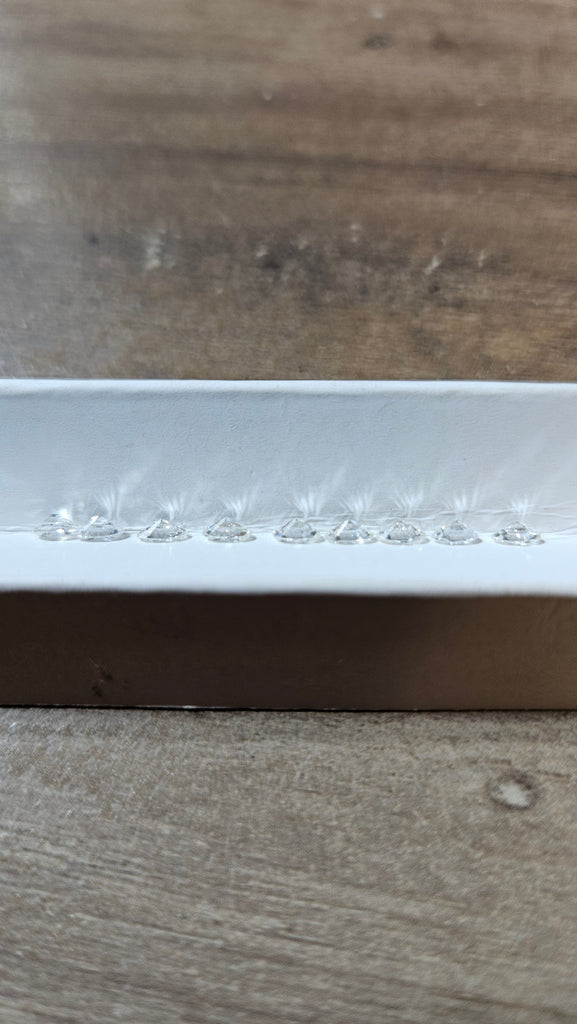 1.23 TCW Natural Oval Parcel White VS-SI AVG .13