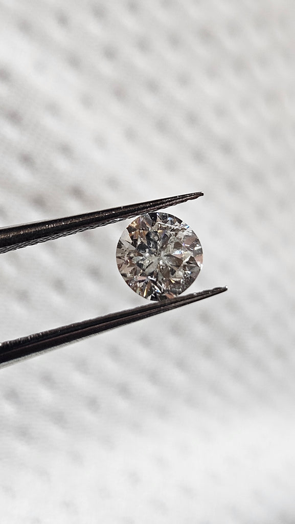0.60 CT Natural RB Cut I-J I2