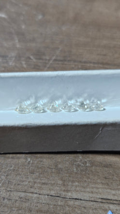 6 Old European Cut Natural Lot 2.13 TCW AVG.35CT SI1-I2