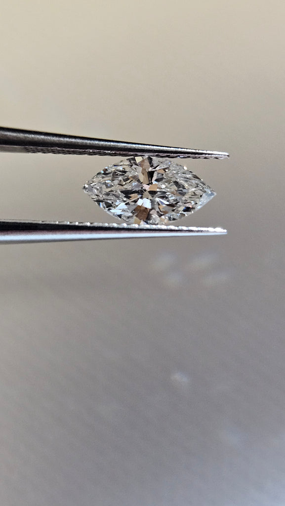 0.70 Ct Natural Marquise Cut H-I I1-I2
