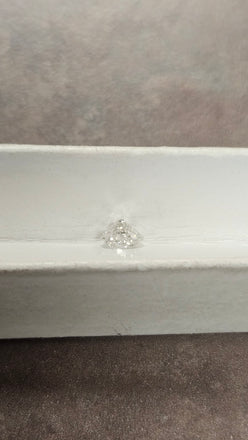 0.71 CT Round Natural Diamond, G, I2