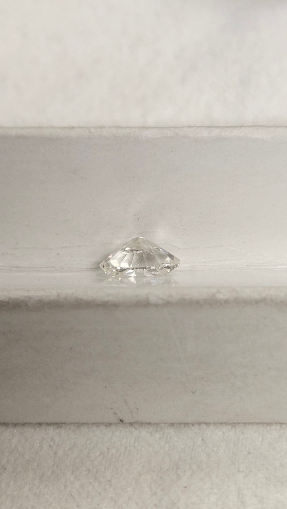 GIA 0.90 CT Natural Oval Diamond, J, SI2 -60