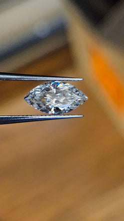 1.12 CT Natural MQ Diamond VS2 KL -63