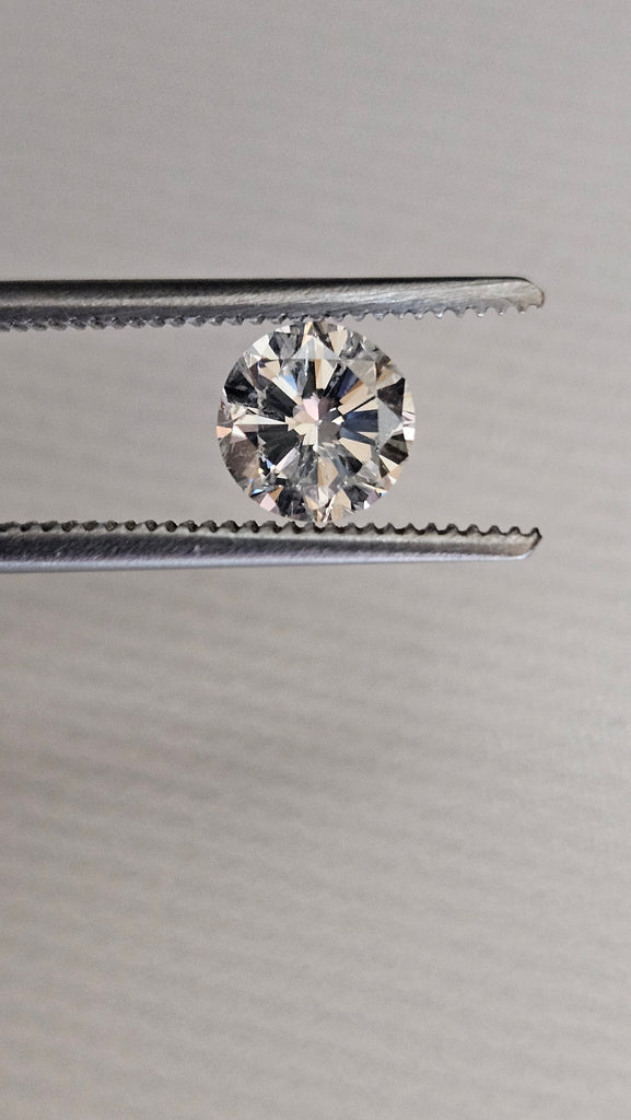 1.00 CT Natural Round Brilliant H-I I1