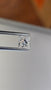 0.72 CT Natural Princess Cut J I1