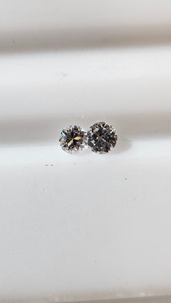 0.44 TCW Natural Old European Cut 2 Stones Non-Match H-I SI2