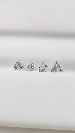 0.55 TCW Natural Trilliant Cut Parcel GH+ VS