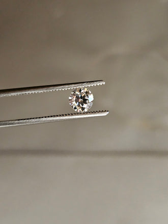 0.61 CT Natural Old European Cut I-J SI1