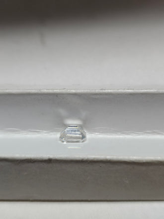 1.00 CT Natural Emerald Cut H-I SI Chipped