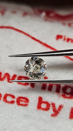 GIA 0.64 CT Natural Old European Cut L SI2