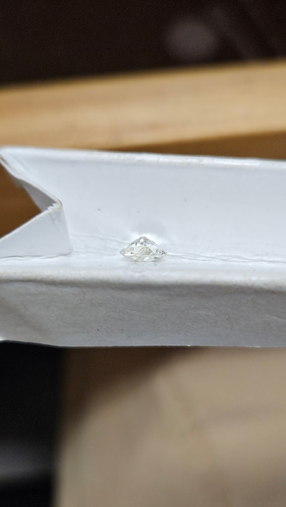GIA 0.64 CT Natural Old European Cut L SI2
