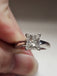 Center 1.51 CT Natural Princess H-I I2 Ring