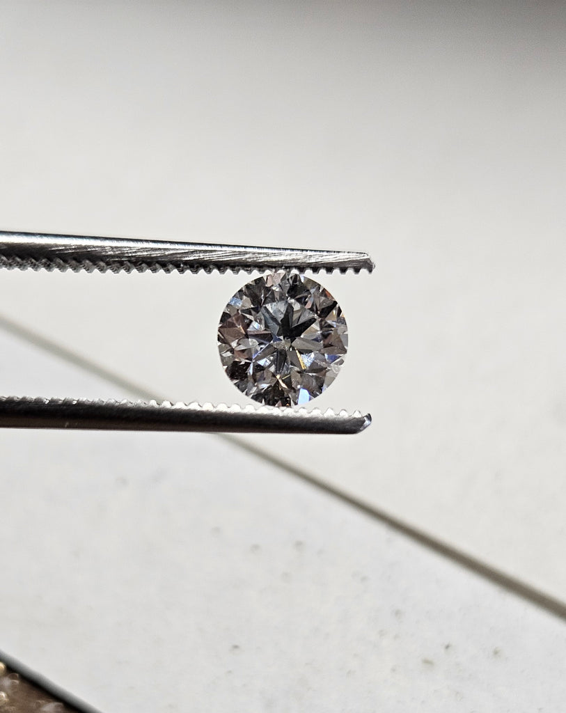 GIA 1.00 CT Natural Round Brilliant D SI2 -65