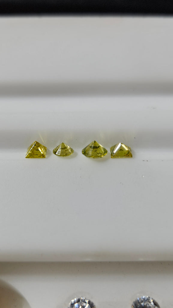 1.36 TCW Natural Color Treated Diamonds AVG 0.34