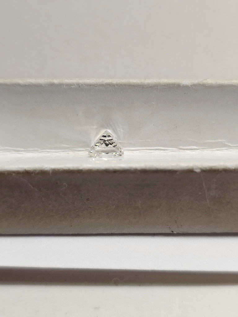 GIA 1.14 CT Natural Princess Cut H VVS2
