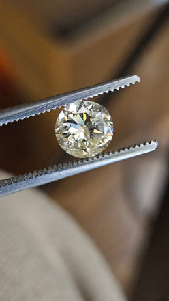 1.28 CT Natural Round Brilliant M/N I2 -70