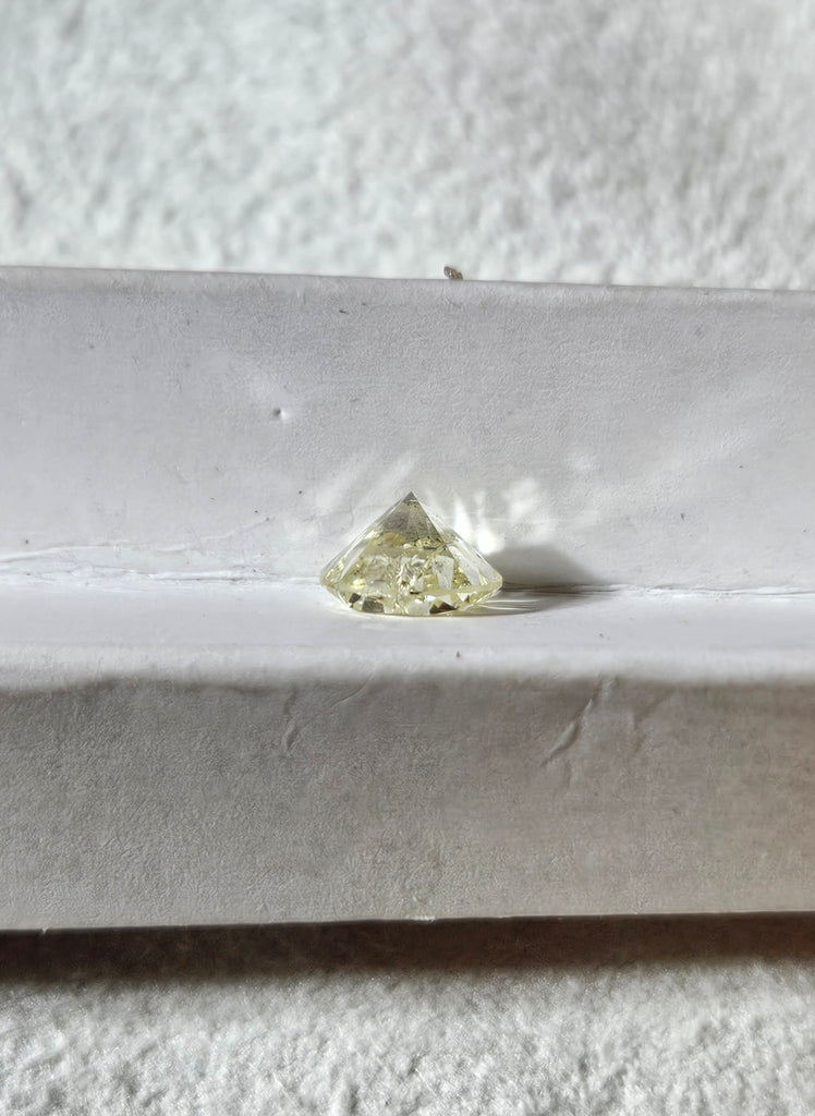 1.28 CT Natural Round Brilliant M/N I2 -70