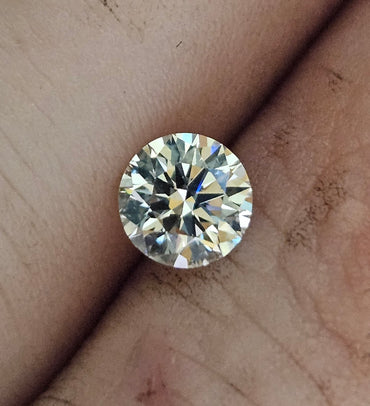 0.52 CT Natural Round Brilliant Cut H-SI1