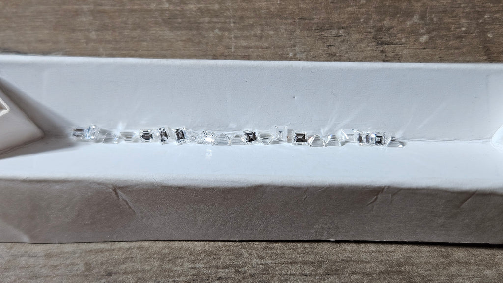 1.25 CTTW Natural Square Baguette Parcel White VS 0.059 CT AVG ( Matching )