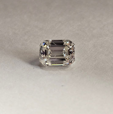 GIA 1.01 CT Emerald Diamond, K, SI2