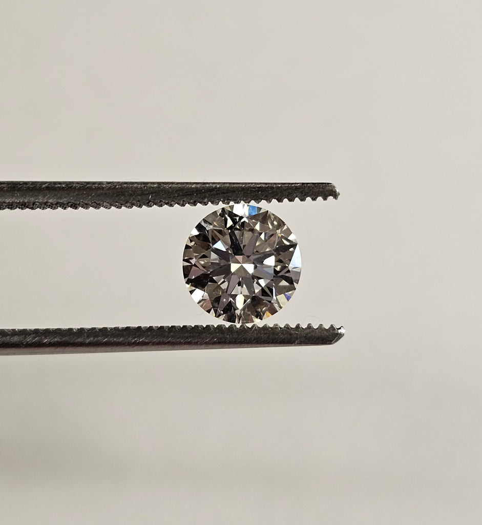GIA 1.19 CT Natural Round Diamond, J, SI1