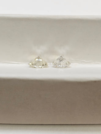 2 Natural Round Diamonds .81 CTW SI (Non match)