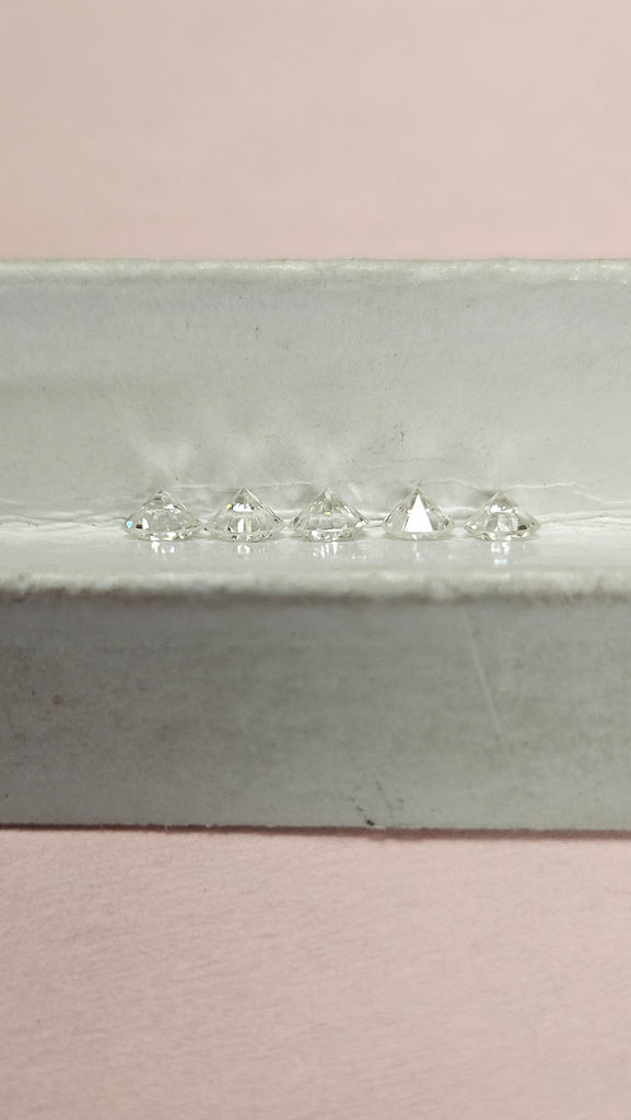.99 TCW Natural Round Brilliant Parcel AVG 1/5 White VS
