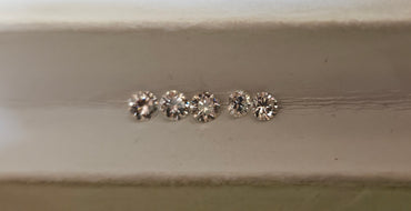 .99 TCW Natural Round Brilliant Parcel AVG 1/5 White VS