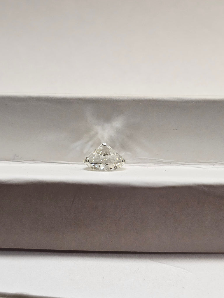 GIA 1.52 CT Natural Round Brilliant Cut J SI2